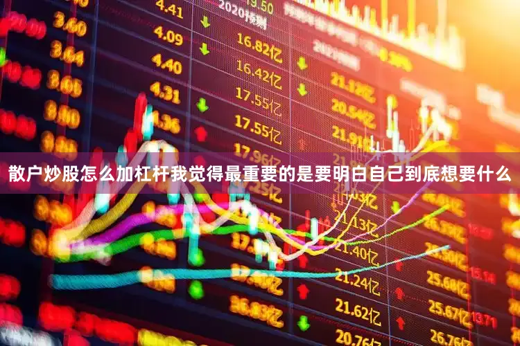 散户炒股怎么加杠杆我觉得最重要的是要明白自己到底想要什么